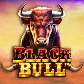 Black Bull slot logo by Pragmatic Play at Spinoloco Casino