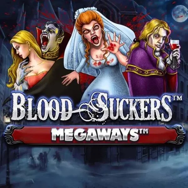 Blood Suckers Megaways logo by Red Tiger Gaming at Spinoloco Casino