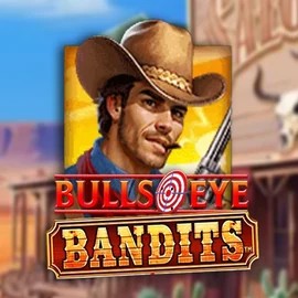 Bulls Eye Bandits online game logo by Origins on spinolocoo.eu