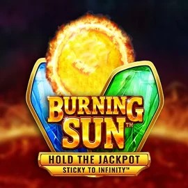 Slots logo of Burning Sun from Wazdan at Spinoloco Casino