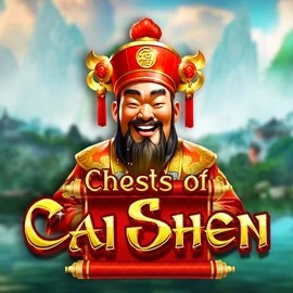 Chests of Cai Shen slot visual from Pragmatic Play available on spinolocoo.eu