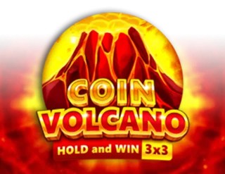 Coin Volcano by 3 Oaks Gaming, showcased at spinolocoo.eu – game logo