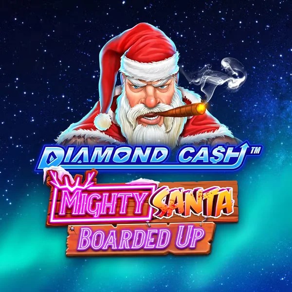 Diamond Cash Mighty Santa Boarded Up – slot by Greentube, featured at spinolocoo.eu
