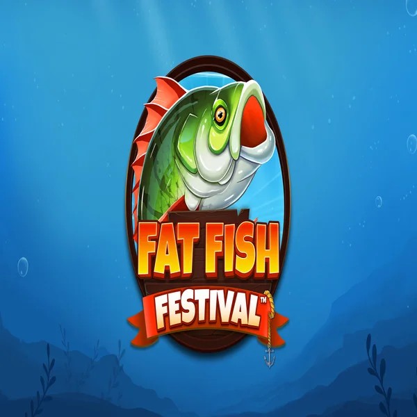 Fat Fish Festival slot logo by Wishbone Games at Spinoloco Casino
