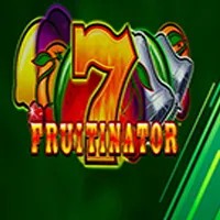 Slots logo of Fruitinator Jackpot King from Blueprint Gaming at Spinoloco Casino