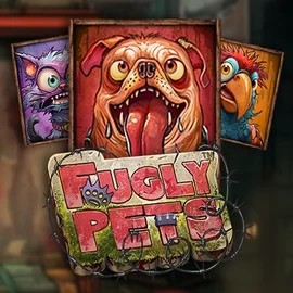 Fugly Pets slot visual from Stakelogic available on spinolocoo.eu