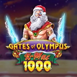 Gates of Olympus Xmas 1000 logo by Pragmatic Play at Spinoloco Casino