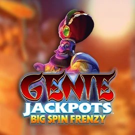 Genie Jackpots: Big Spin Frenzy logo – Jackpots by Blueprint Gaming at Spinoloco Casino