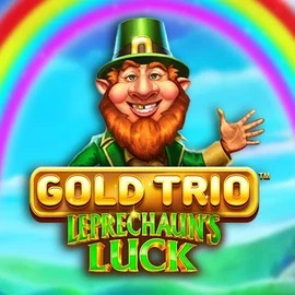 Gold Trio Leprechaun's Luck casino game by Playtech – featured logo at Spinoloco Casino