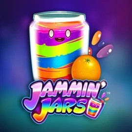 Official Slots logo: Jammin Jars by Push Gaming at Spinoloco Casino
