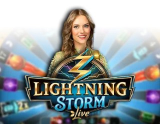 Lightning Storm game by Evolution – logo hosted on Spinoloco Casino