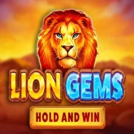 Lion Gems Hold and Win logo by Playson Spinoloco Casino