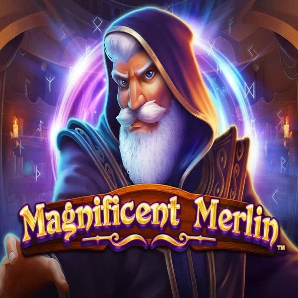 Magnificent Merlin logo by Greentube Spinoloco Casino