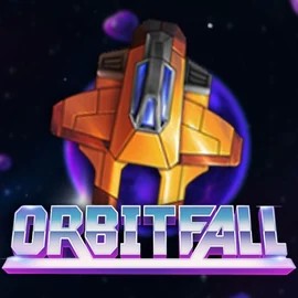 Orbitfall online game logo by ELK Studios on spinolocoo.eu