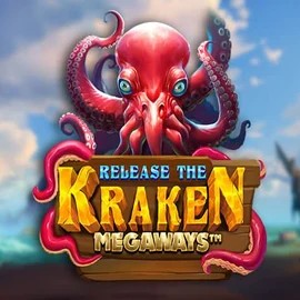 Slots logo of Release the Kraken Megaways from Pragmatic Play at Spinoloco Casino