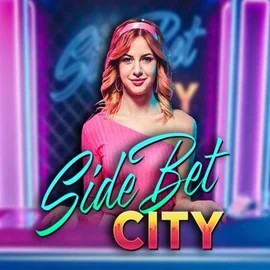 Side Bet City online game logo by Evolution on spinolocoo.eu