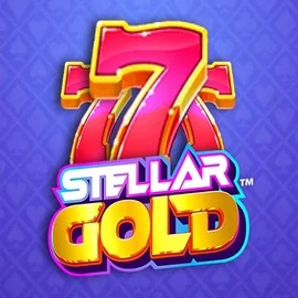 Stellar Gold by Snowborn Games, showcased at spinolocoo.eu – game logo