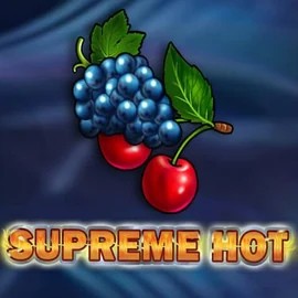 Supreme Hot slot logo by Amusnet Interactive at Spinoloco Casino