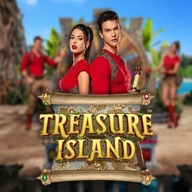 Treasure Island online game logo by Pragmatic Play on spinolocoo.eu