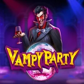 Vampy Party logo – Slots by Pragmatic Play at Spinoloco Casino